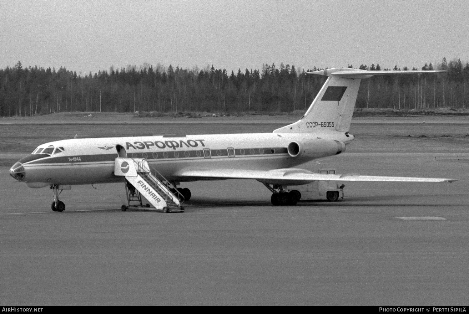 Aircraft Photo of CCCP-65055 | Tupolev Tu-134A | Aeroflot | AirHistory.net #309645