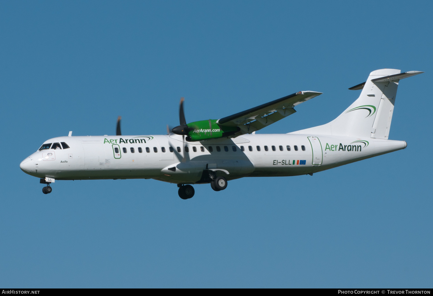 Aircraft Photo of EI-SLL | ATR ATR-72-212 | Aer Arann | AirHistory.net #309661