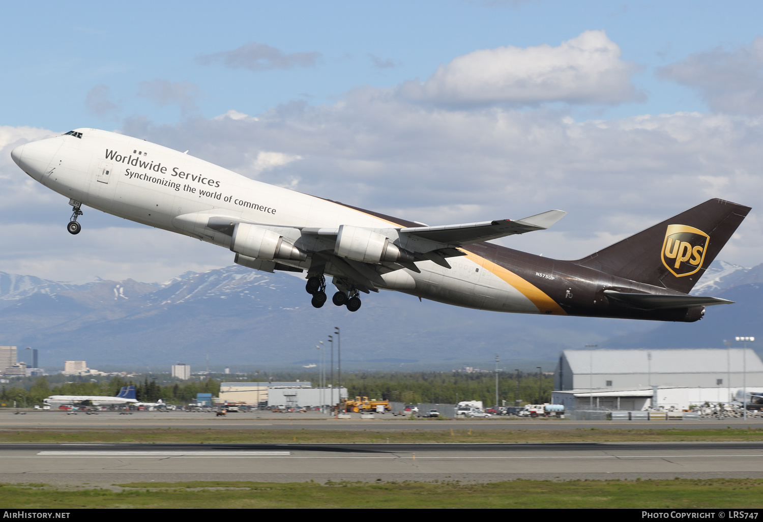 Aircraft Photo of N575UP | Boeing 747-44AF/SCD | United Parcel Service - UPS | AirHistory.net #309665