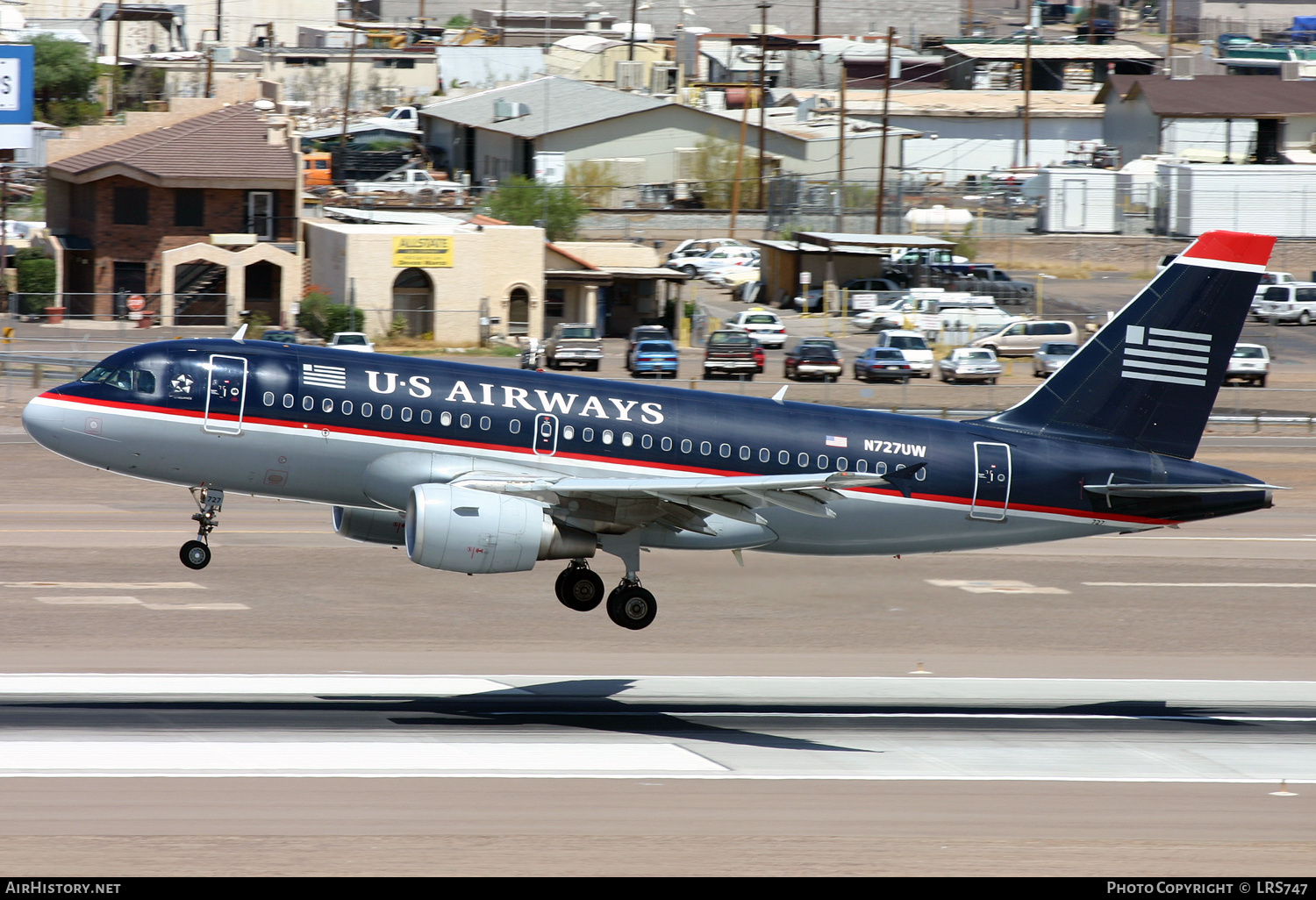 Aircraft Photo of N727UW | Airbus A319-112 | US Airways | AirHistory.net #309666