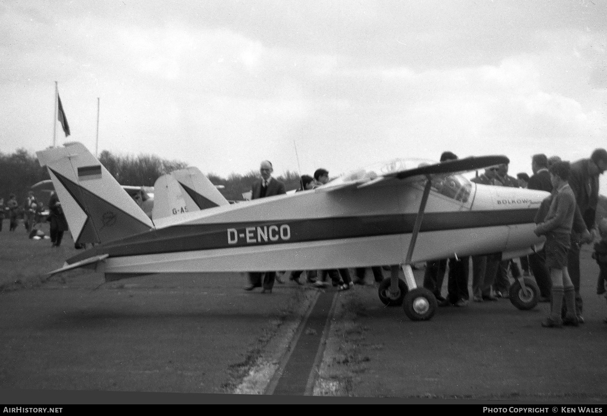 Aircraft Photo of D-ENCO | Bölkow Bo-208C Junior | AirHistory.net #309686