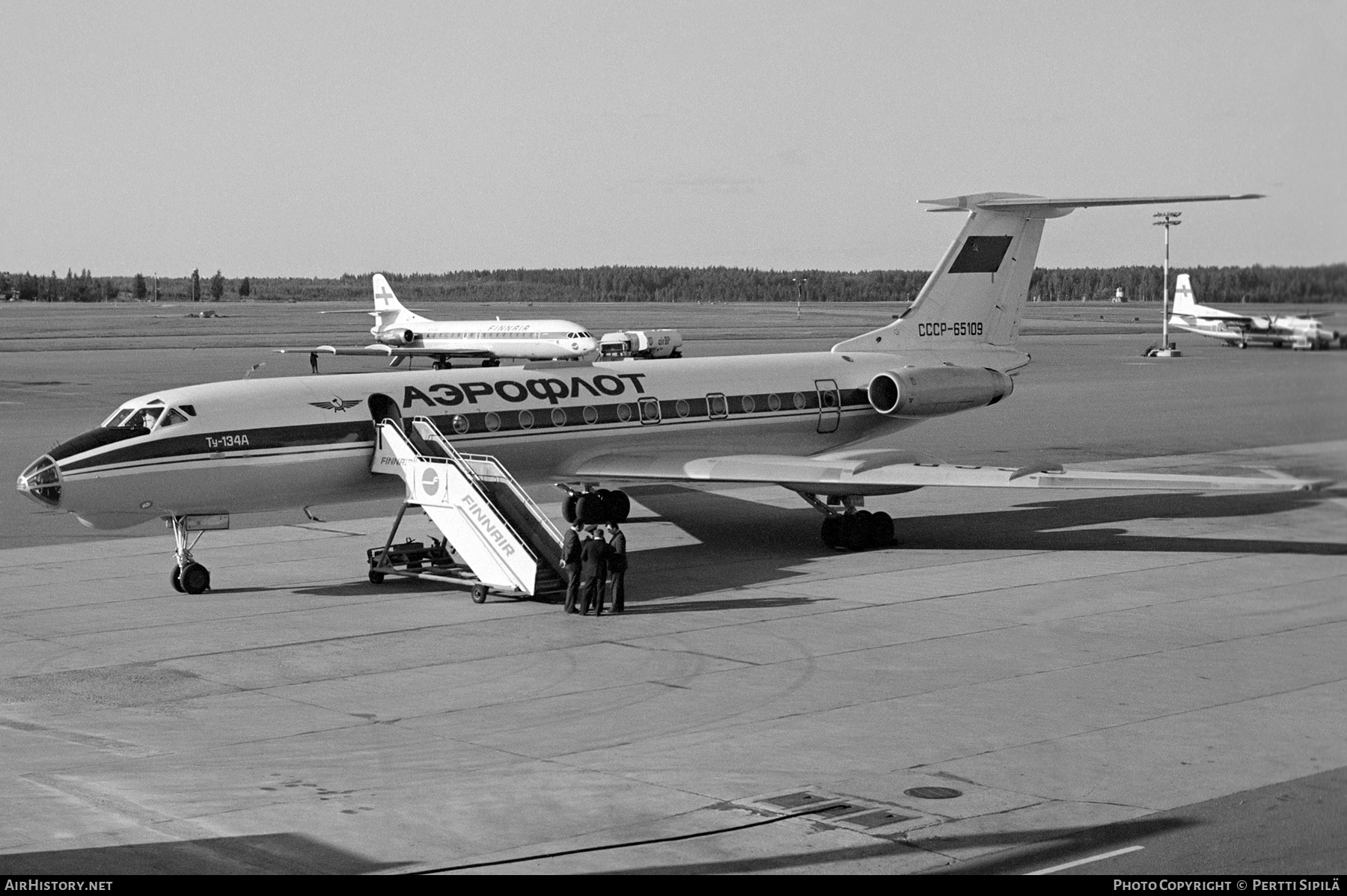 Aircraft Photo of CCCP-65109 | Tupolev Tu-134AK | Aeroflot | AirHistory.net #309689