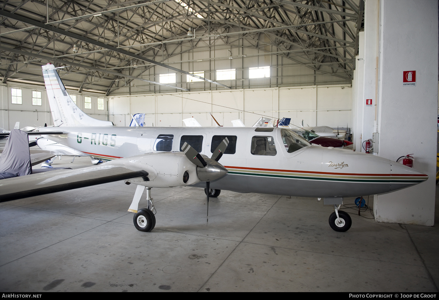 Aircraft Photo of G-RIGS | Piper Aerostar 601P | AirHistory.net #309694