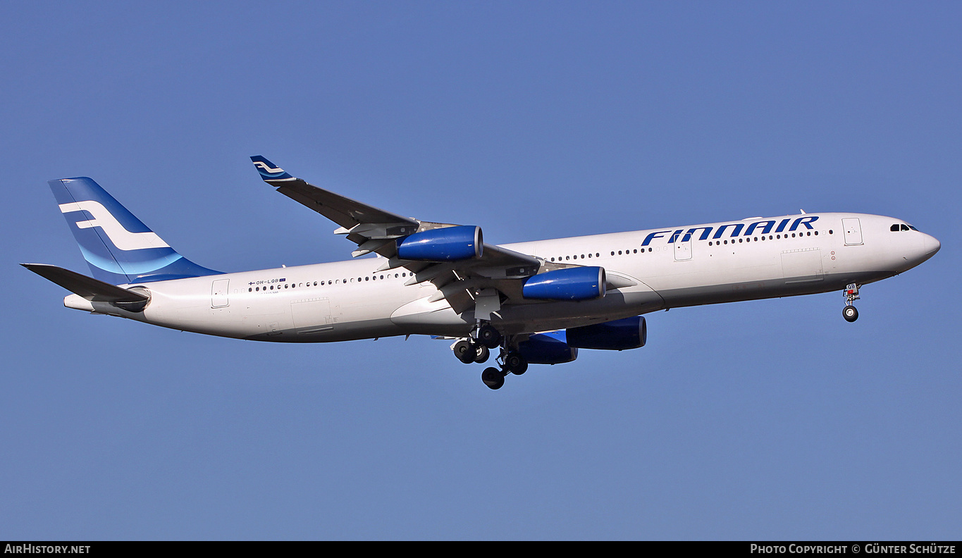 Aircraft Photo of OH-LQB | Airbus A340-313 | Finnair | AirHistory.net #309696