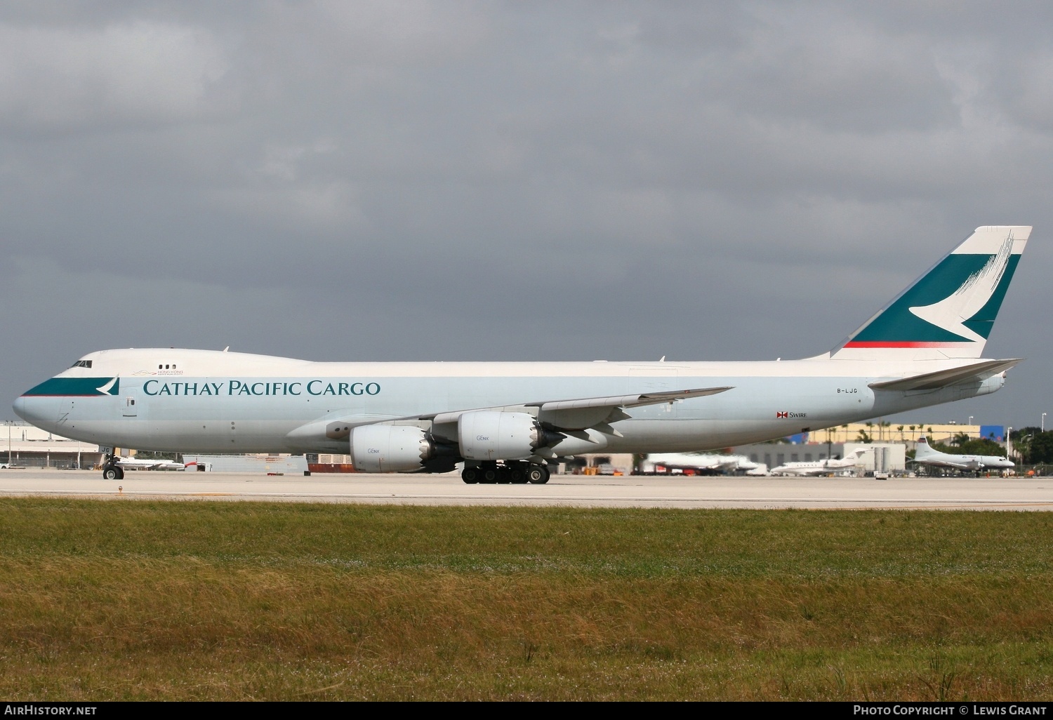 Aircraft Photo of B-LJG | Boeing 747-867F/SCD | Cathay Pacific Airways Cargo | AirHistory.net #309708