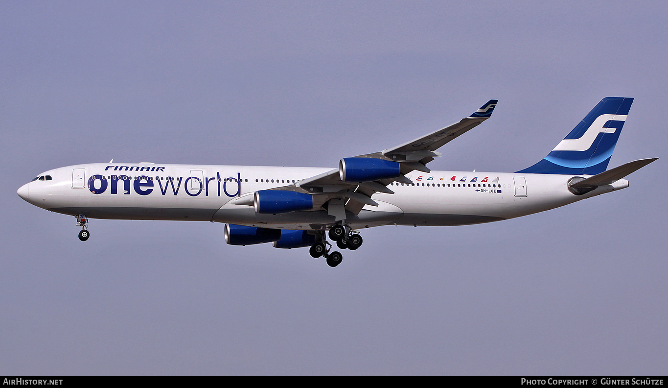 Aircraft Photo of OH-LQE | Airbus A340-313 | Finnair | AirHistory.net #309722