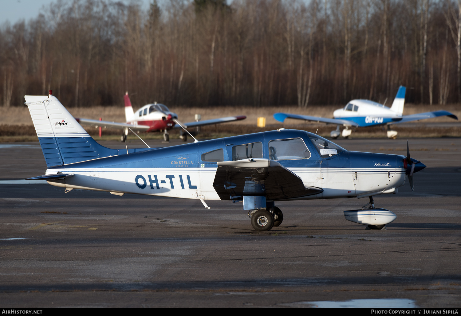 Aircraft Photo of OH-TIL | Piper PA-28-161 Warrior II | Constella Aviation | AirHistory.net #309725
