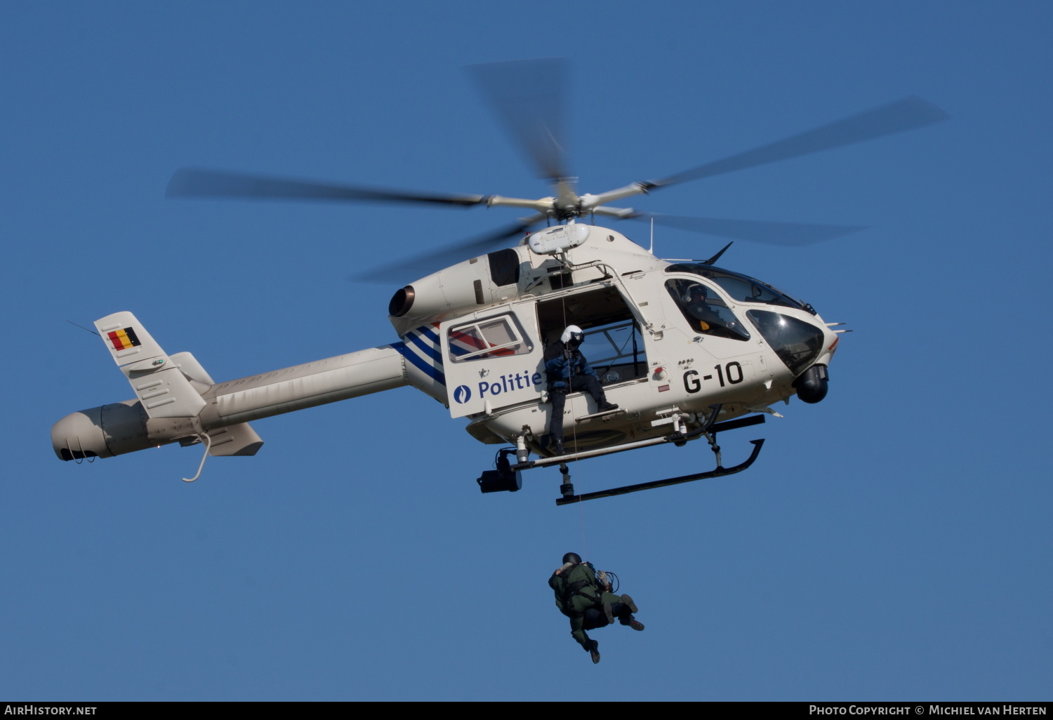 Aircraft Photo of G-10 | McDonnell Douglas MD-902 Explorer | Belgium - Politie/Police | AirHistory.net #309733