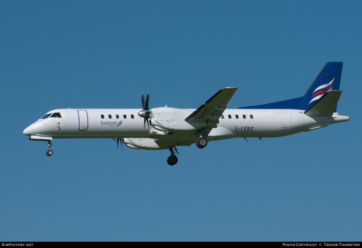 Aircraft Photo of G-CERZ | Saab 2000 | Eastern Airways | AirHistory.net #309758