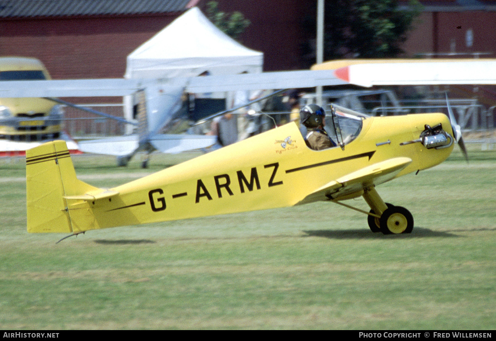 Aircraft Photo of G-ARMZ | Druine D-31 Turbulent | The Tiger Club | AirHistory.net #309788