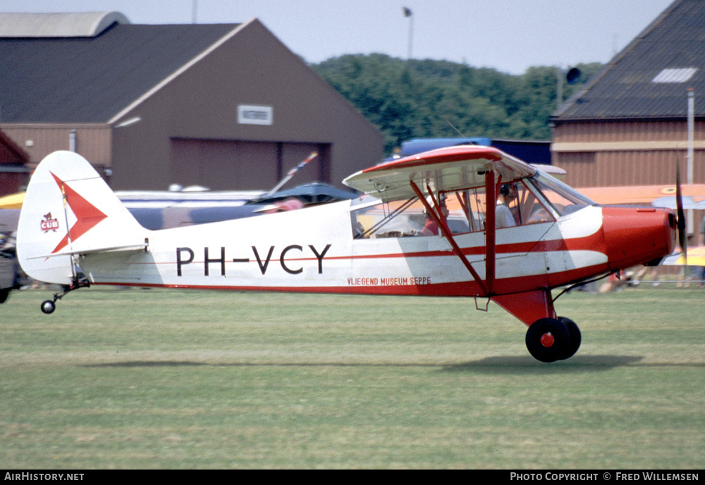 Aircraft Photo of PH-VCY | Piper PA-18-95 Super Cub | Vliegend Museum Seppe | AirHistory.net #309792