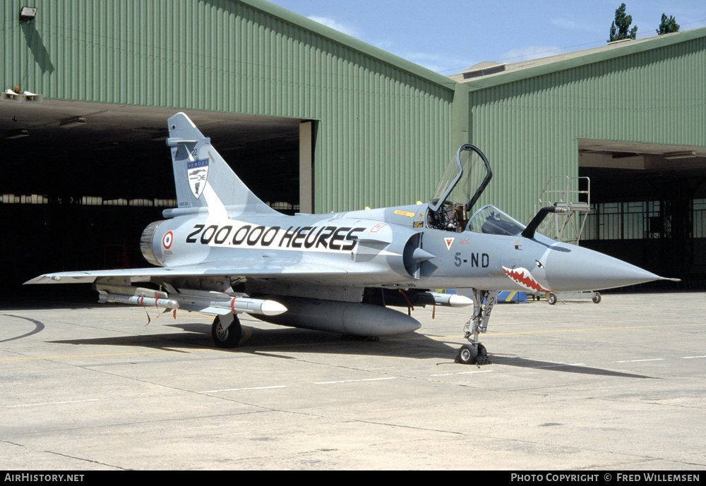 Aircraft Photo of 22 | Dassault Mirage 2000C | France - Air Force | AirHistory.net #309802
