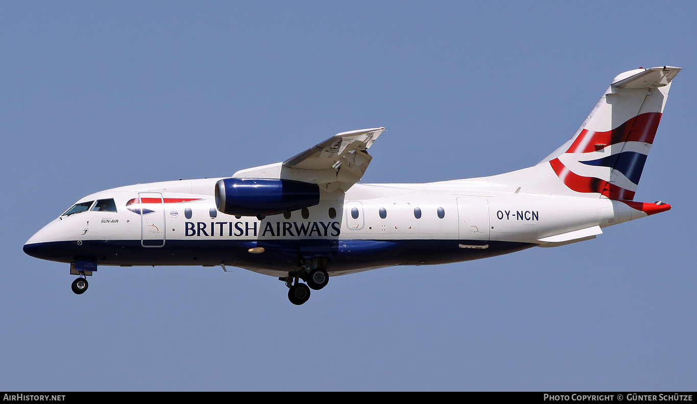 Aircraft Photo of OY-NCN | Fairchild Dornier 328-310 328JET | British Airways | AirHistory.net #309805