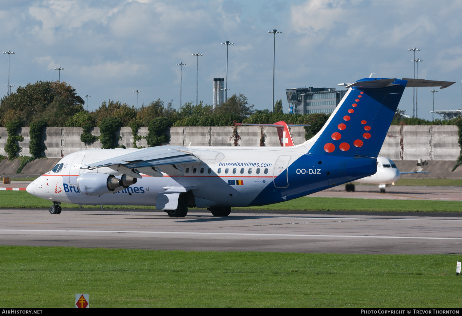 Aircraft Photo of OO-DJZ | British Aerospace Avro 146-RJ85 | Brussels Airlines | AirHistory.net #309820