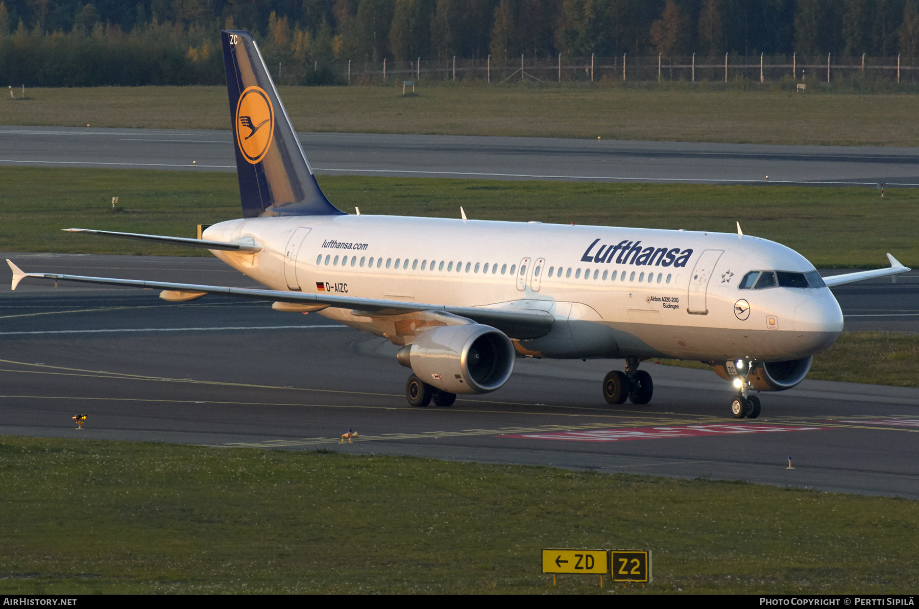 Aircraft Photo of D-AIZC | Airbus A320-214 | Lufthansa | AirHistory.net #309827
