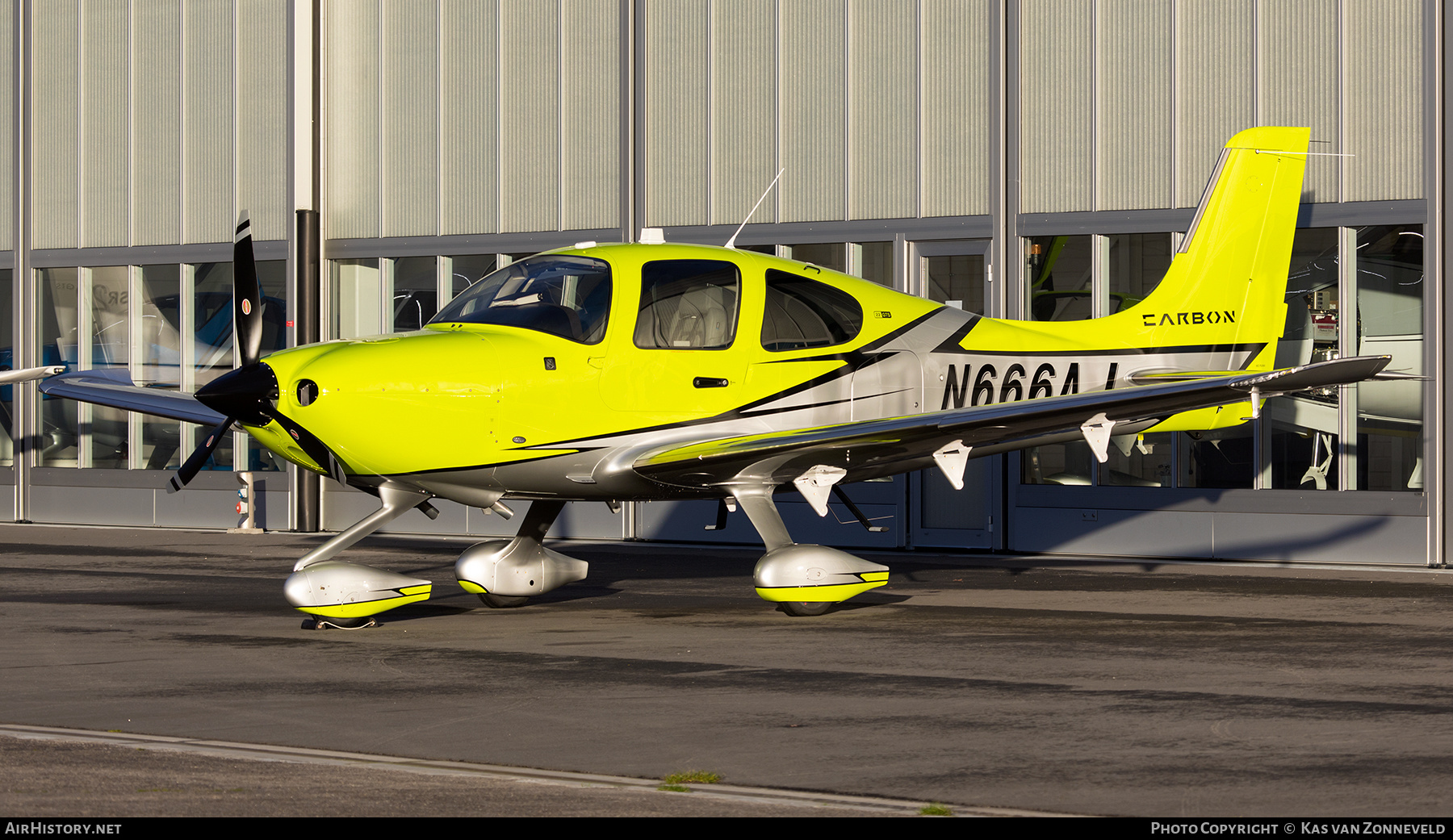 Aircraft Photo of N666AJ | Cirrus SR-22 G6-GTS Carbon | AirHistory.net #309836