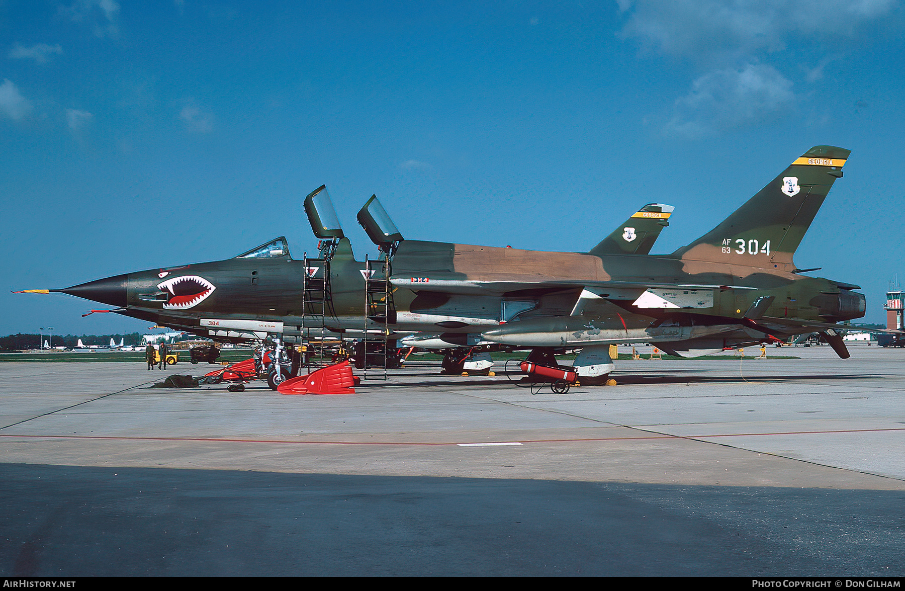 Aircraft Photo of 63-8304 / AF63-304 | Republic F-105G Thunderchief | USA - Air Force | AirHistory.net #309853