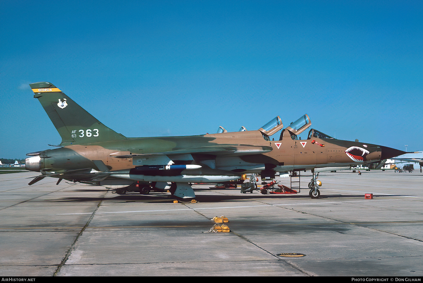 Aircraft Photo of 63-8363 / AF63-363 | Republic F-105G Thunderchief | USA - Air Force | AirHistory.net #309855