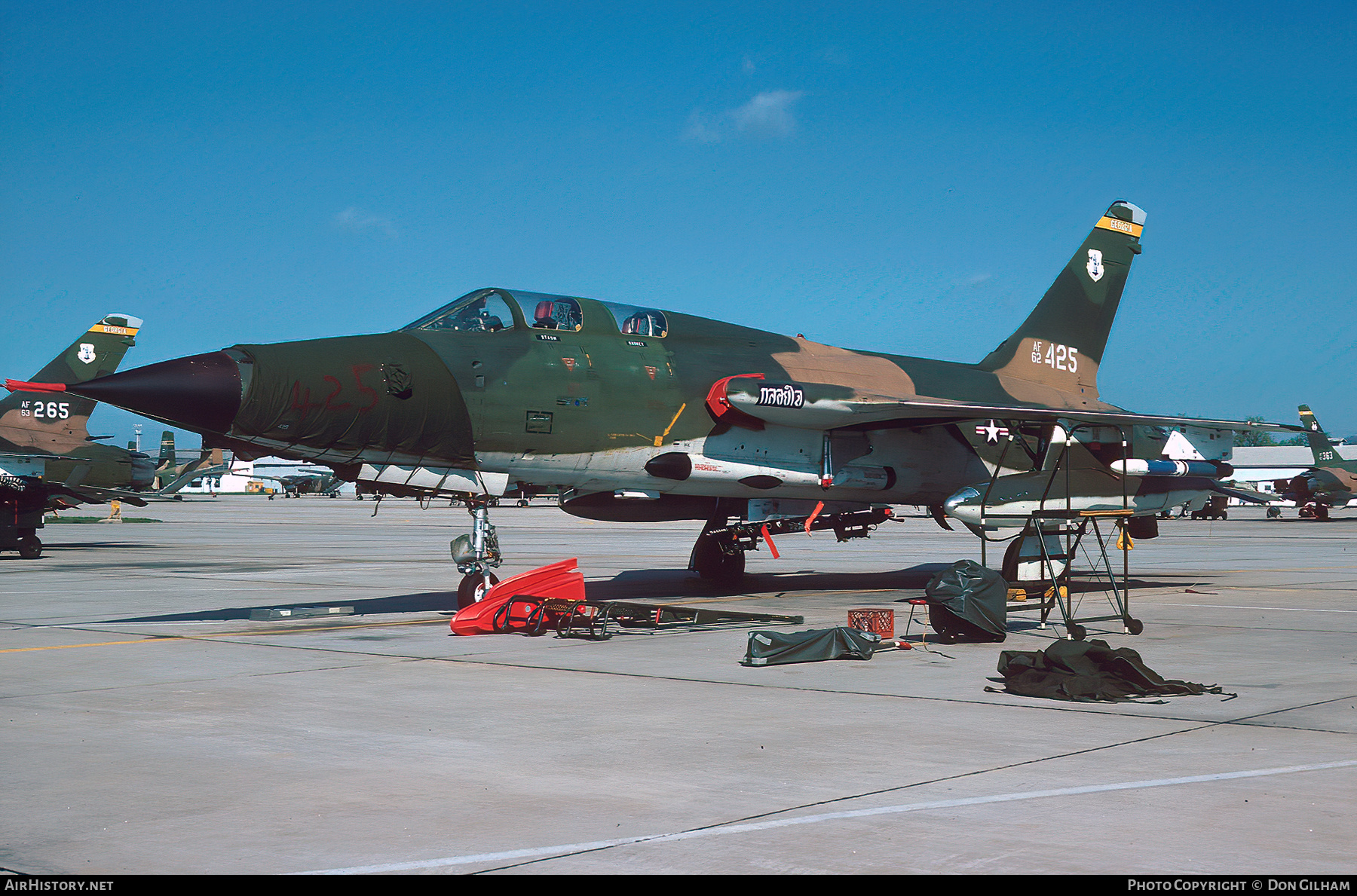 Aircraft Photo of 62-4425 / AF62-425 | Republic F-105G Thunderchief | USA - Air Force | AirHistory.net #309861