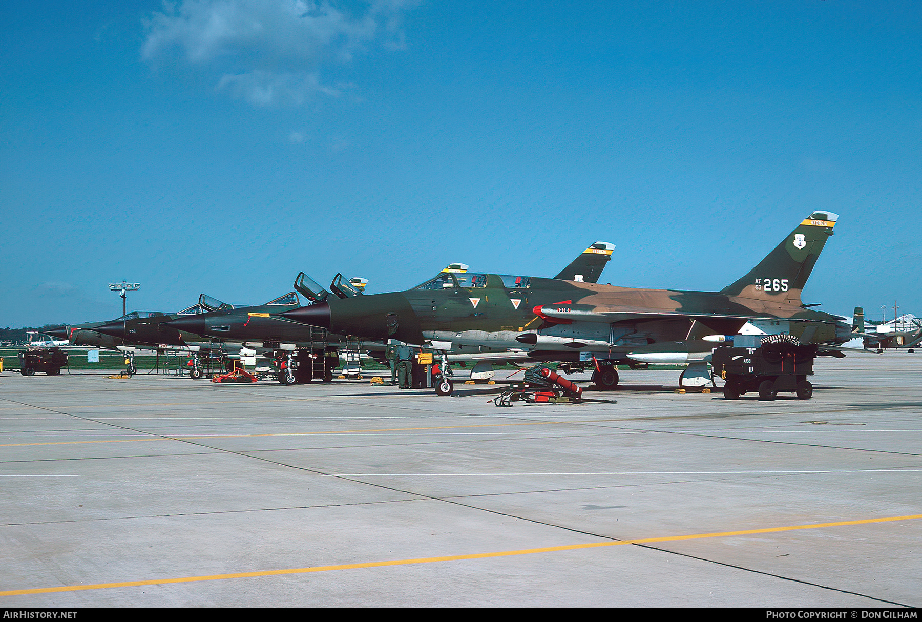 Aircraft Photo of 63-8265 / AF63-265 | Republic F-105G Thunderchief | USA - Air Force | AirHistory.net #309867