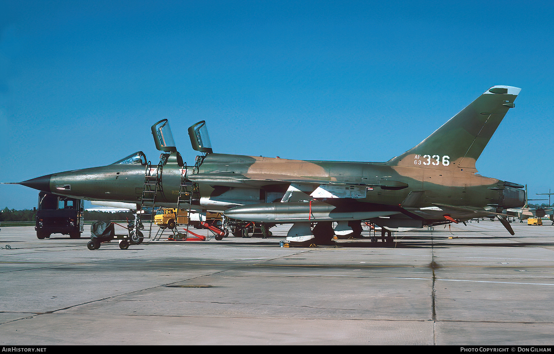 Aircraft Photo of 63-8336 / AF63-336 | Republic F-105G Thunderchief | USA - Air Force | AirHistory.net #309877