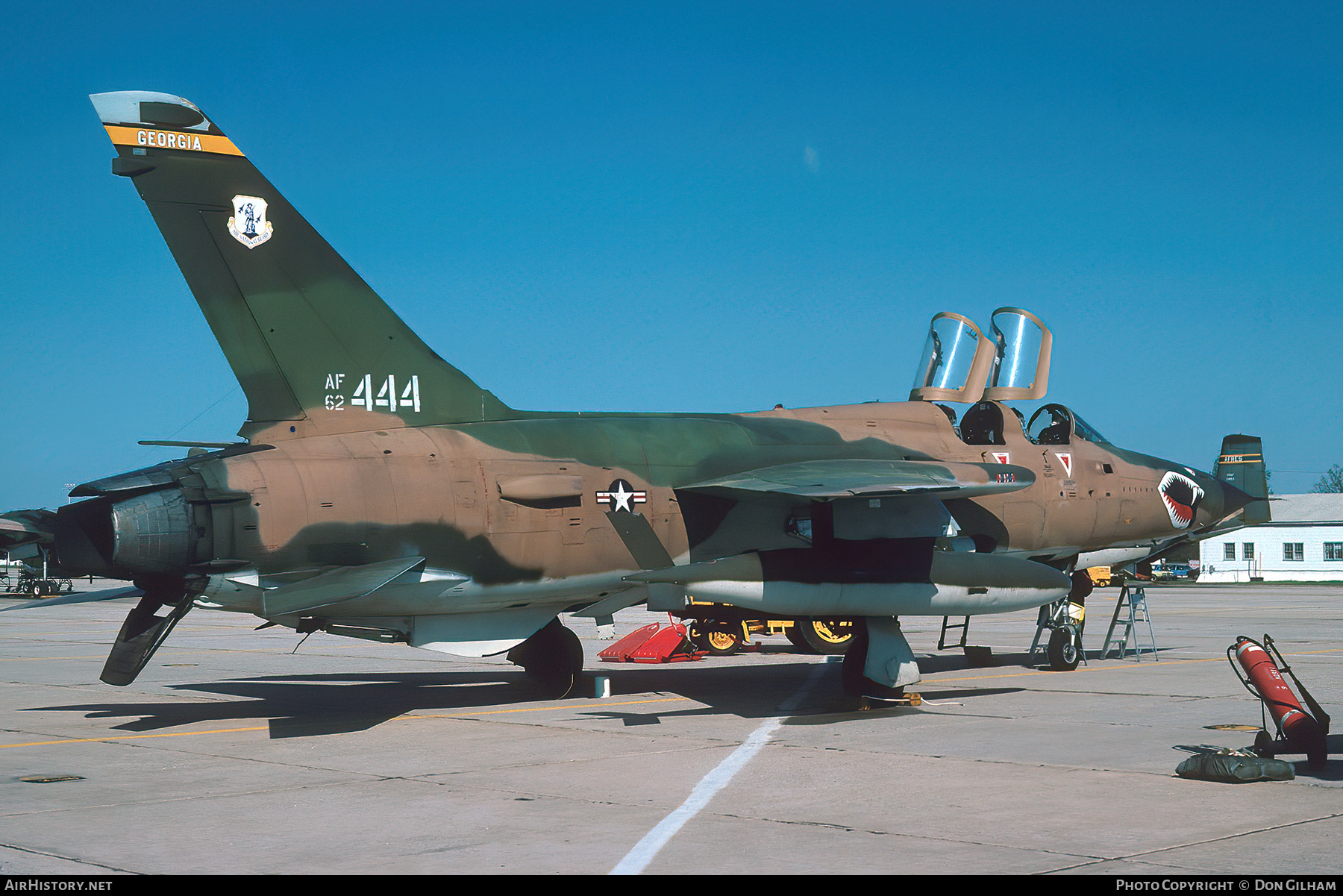 Aircraft Photo of 62-4444 / AF62-444 | Republic F-105G Thunderchief | USA - Air Force | AirHistory.net #309884
