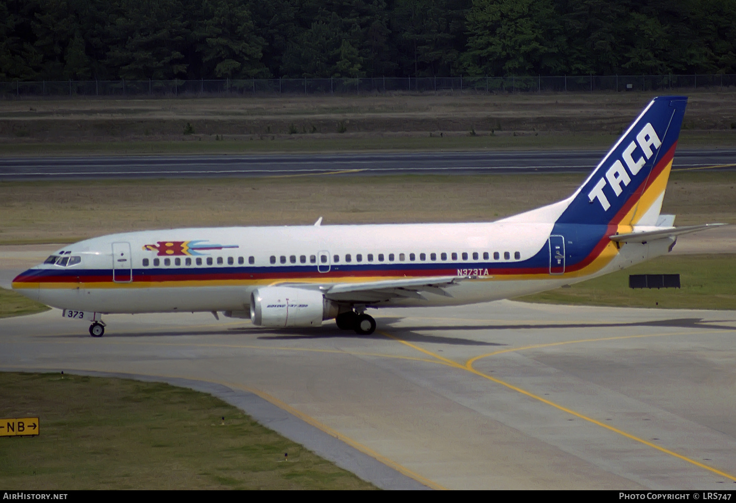 Aircraft Photo of N373TA | Boeing 737-3Q8 | TACA - Transportes Aéreos Centro Americanos | AirHistory.net #309902