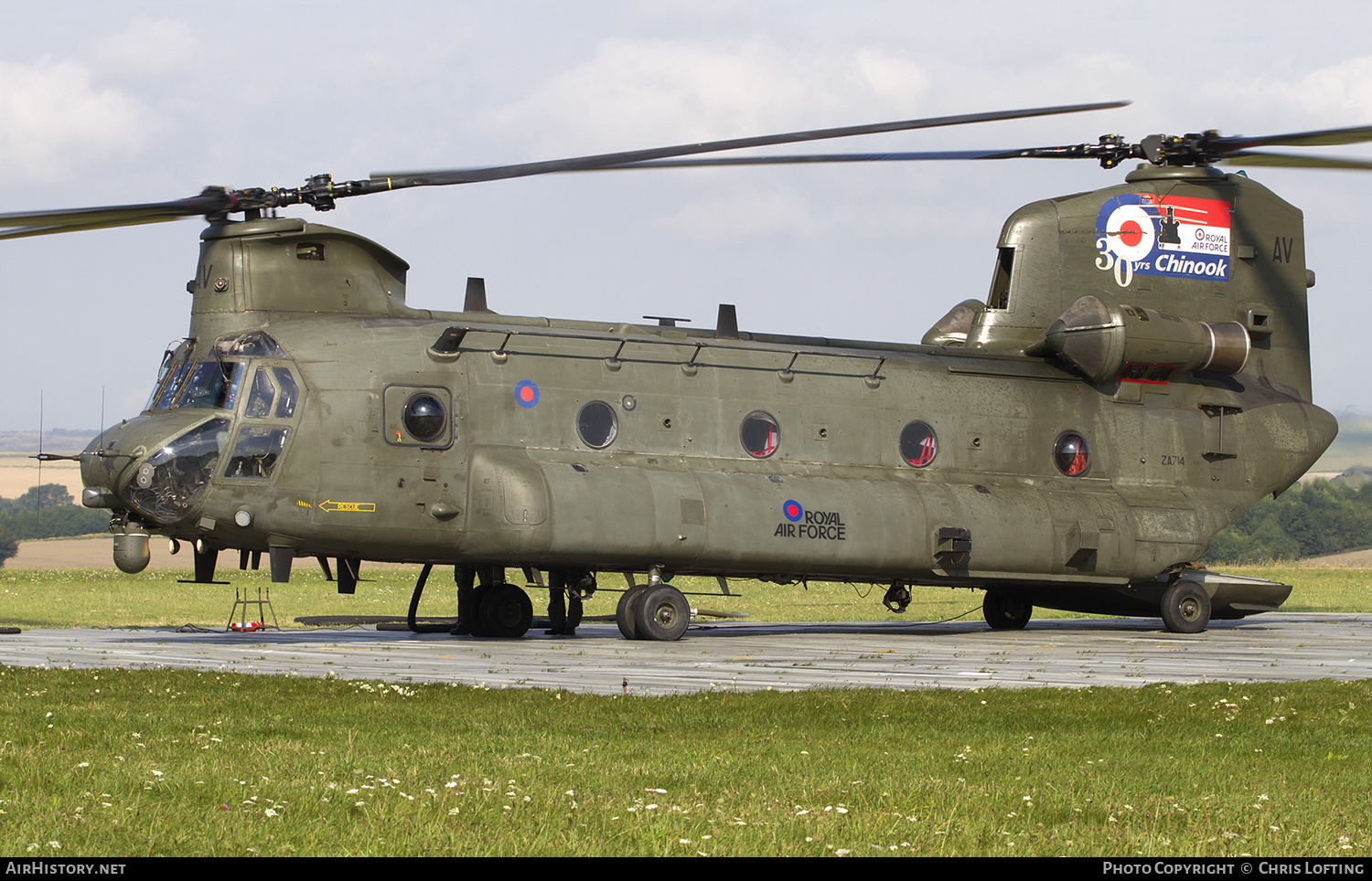 Aircraft Photo of ZA714 | Boeing Chinook HC2 (352) | UK - Air Force | AirHistory.net #309944