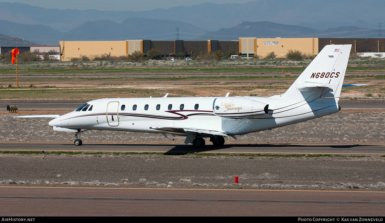 Aircraft Photo of N680CS | Cessna 680 Citation Sovereign | AirHistory.net #309948