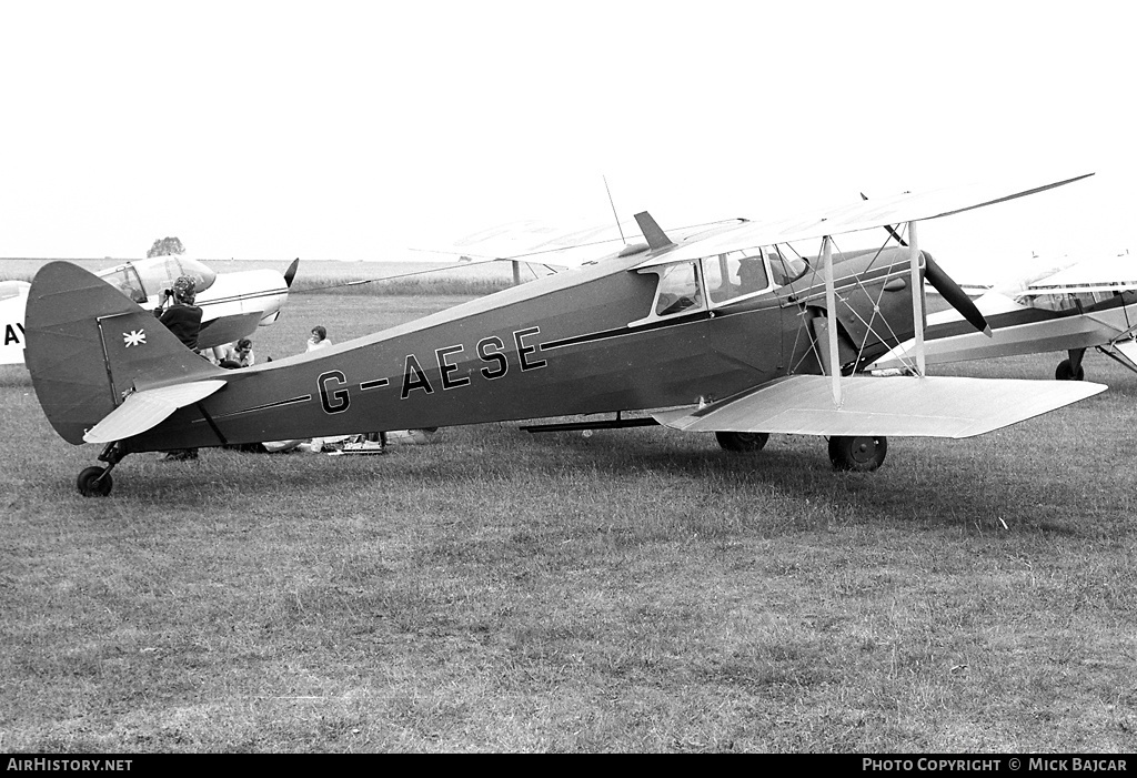 Aircraft Photo of G-AESE | De Havilland D.H. 87B Hornet Moth | AirHistory.net #309950