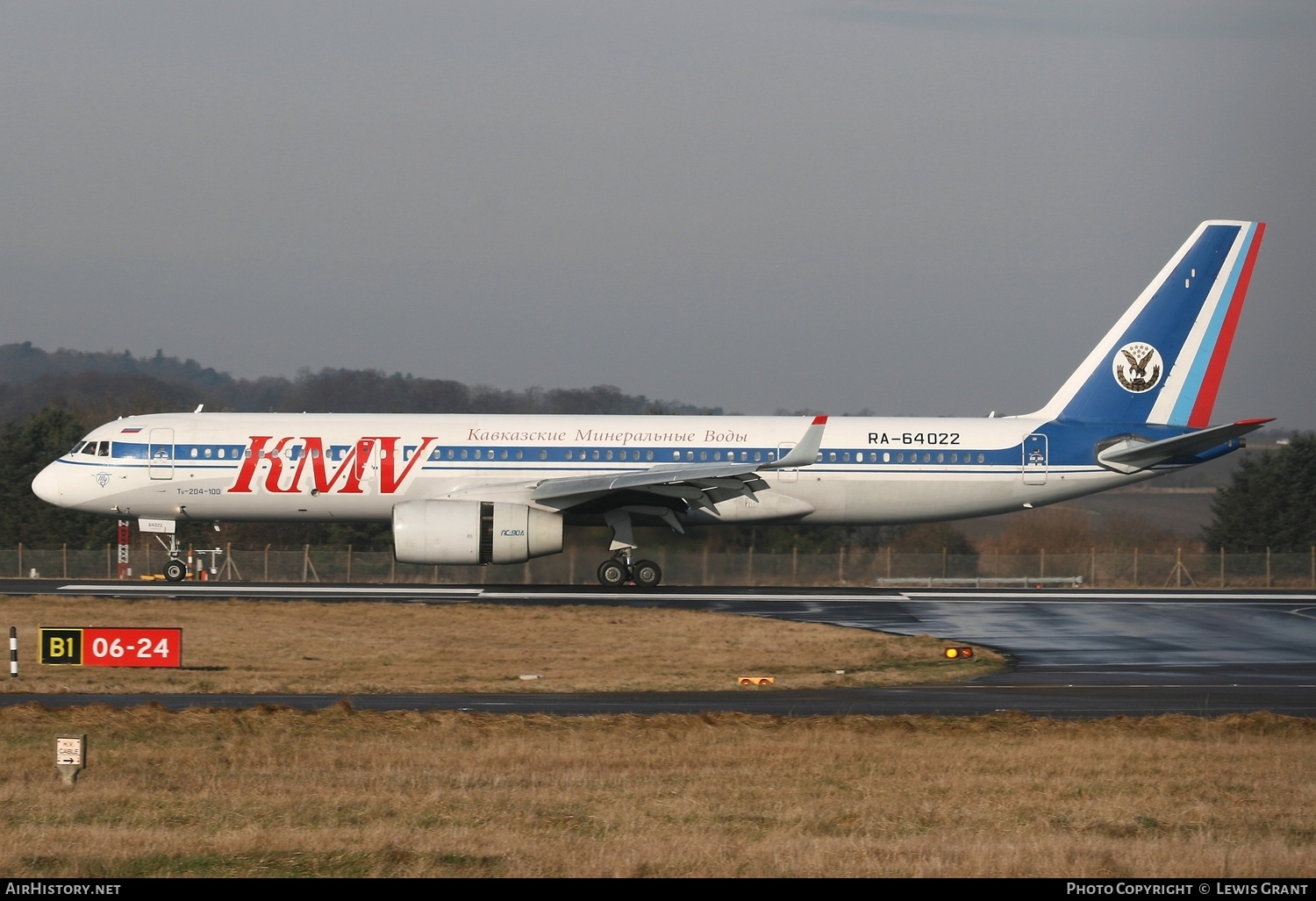 Aircraft Photo of RA-64022 | Tupolev Tu-204-100 | KMV - Kavkazskie Mineralnye Vody | AirHistory.net #309957
