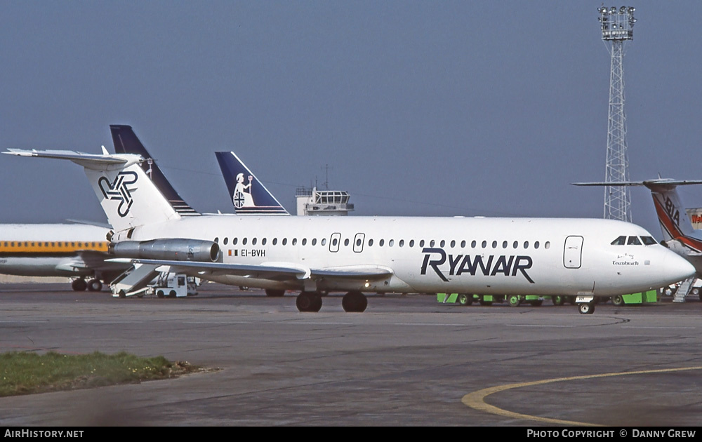 Aircraft Photo of EI-BVH | British Aerospace Rombac 111-561RC One-Eleven | Ryanair | AirHistory.net #309971