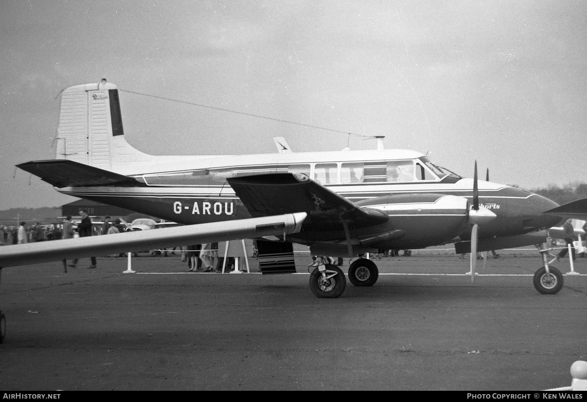 Aircraft Photo of G-AROU | Beech 65 Queen Air | Shorts | AirHistory.net #309980