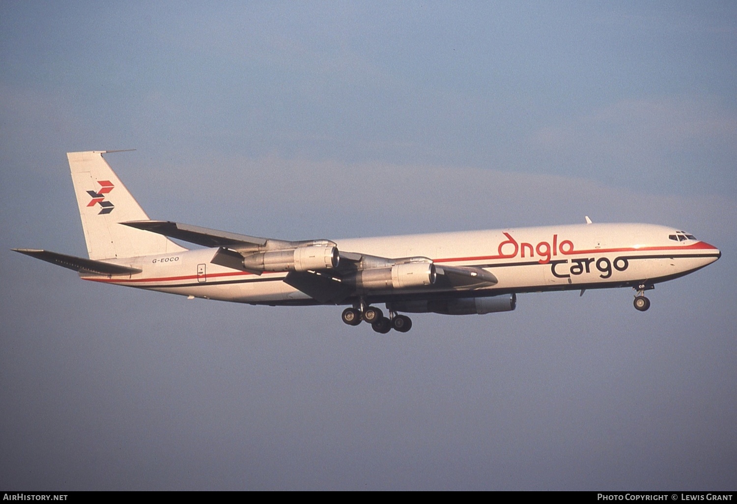 Aircraft Photo of G-EOCO | Boeing 707-338C | Anglo Cargo | AirHistory.net #309983