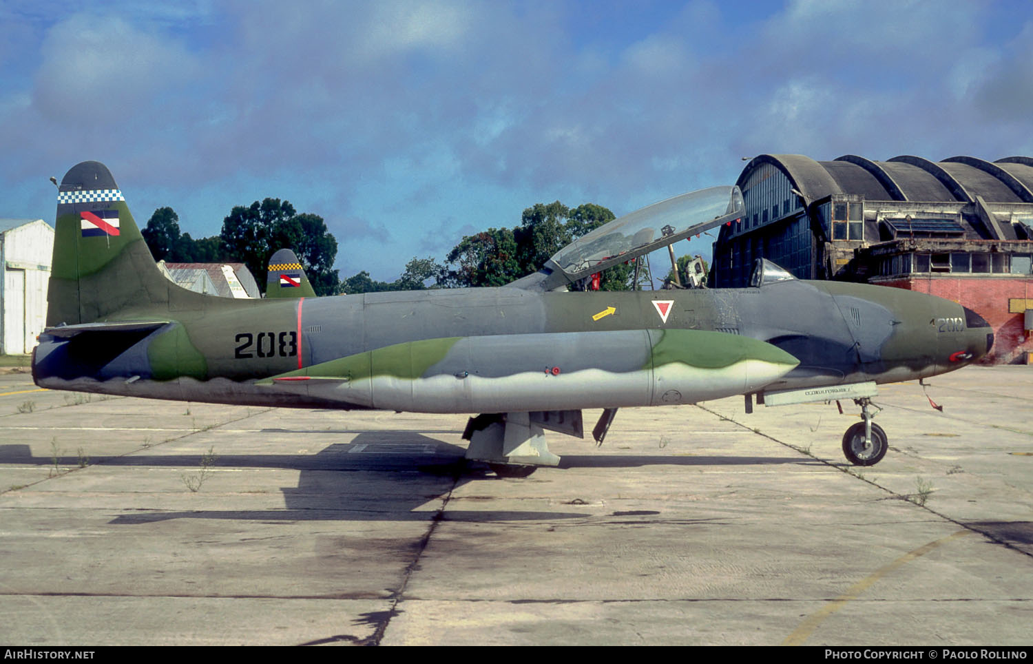 Aircraft Photo of 208 | Lockheed AT-33A | Uruguay - Air Force | AirHistory.net #310007