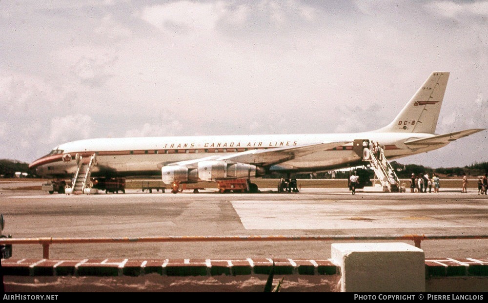 Aircraft Photo of CF-TJN | Douglas DC-8-54CF Jet Trader | Trans-Canada Air Lines - TCA | AirHistory.net #310027