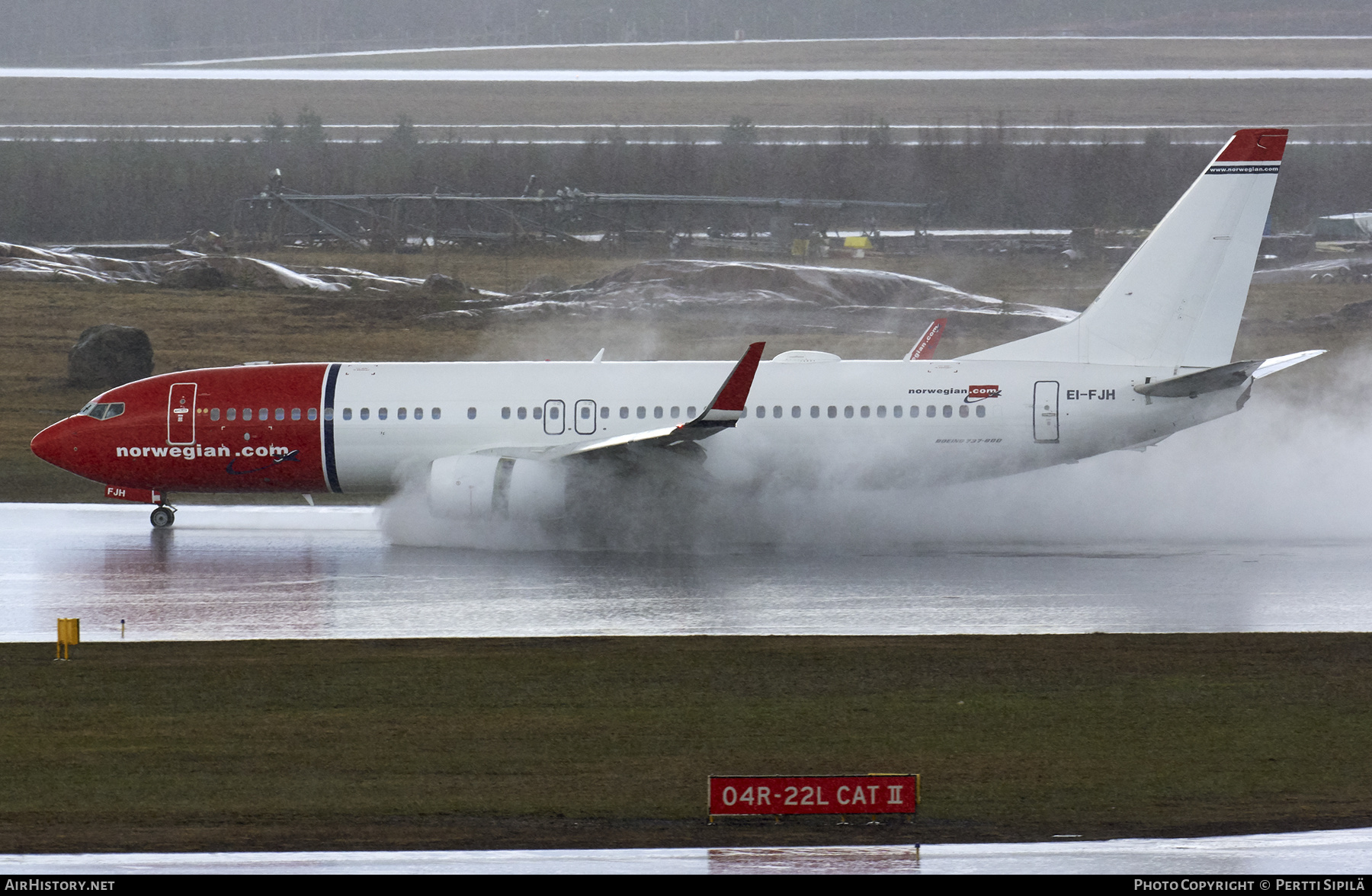 Aircraft Photo of EI-FJH | Boeing 737-8JP | Norwegian | AirHistory.net #310032