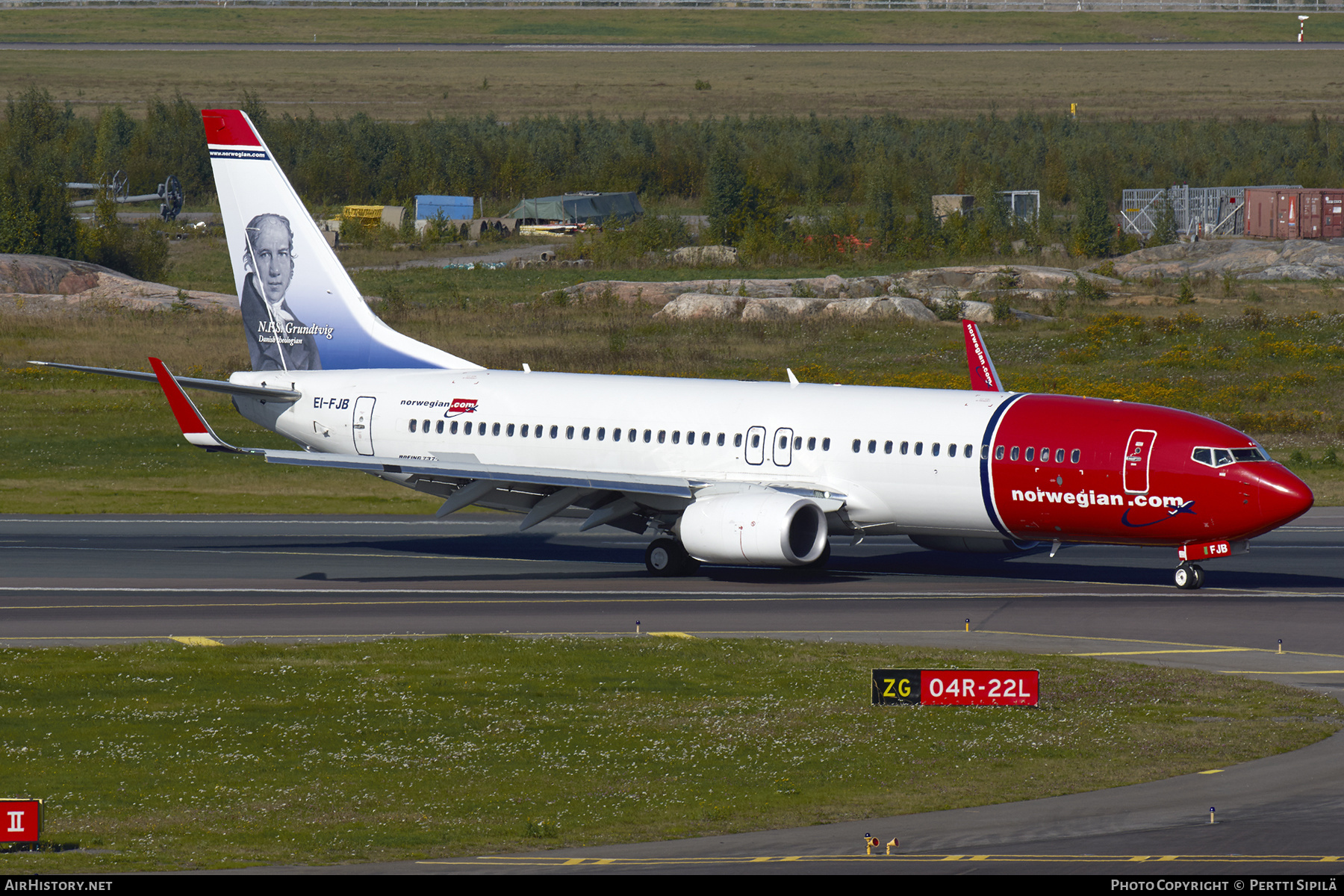 Aircraft Photo of EI-FJB | Boeing 737-8JP | Norwegian | AirHistory.net #310036
