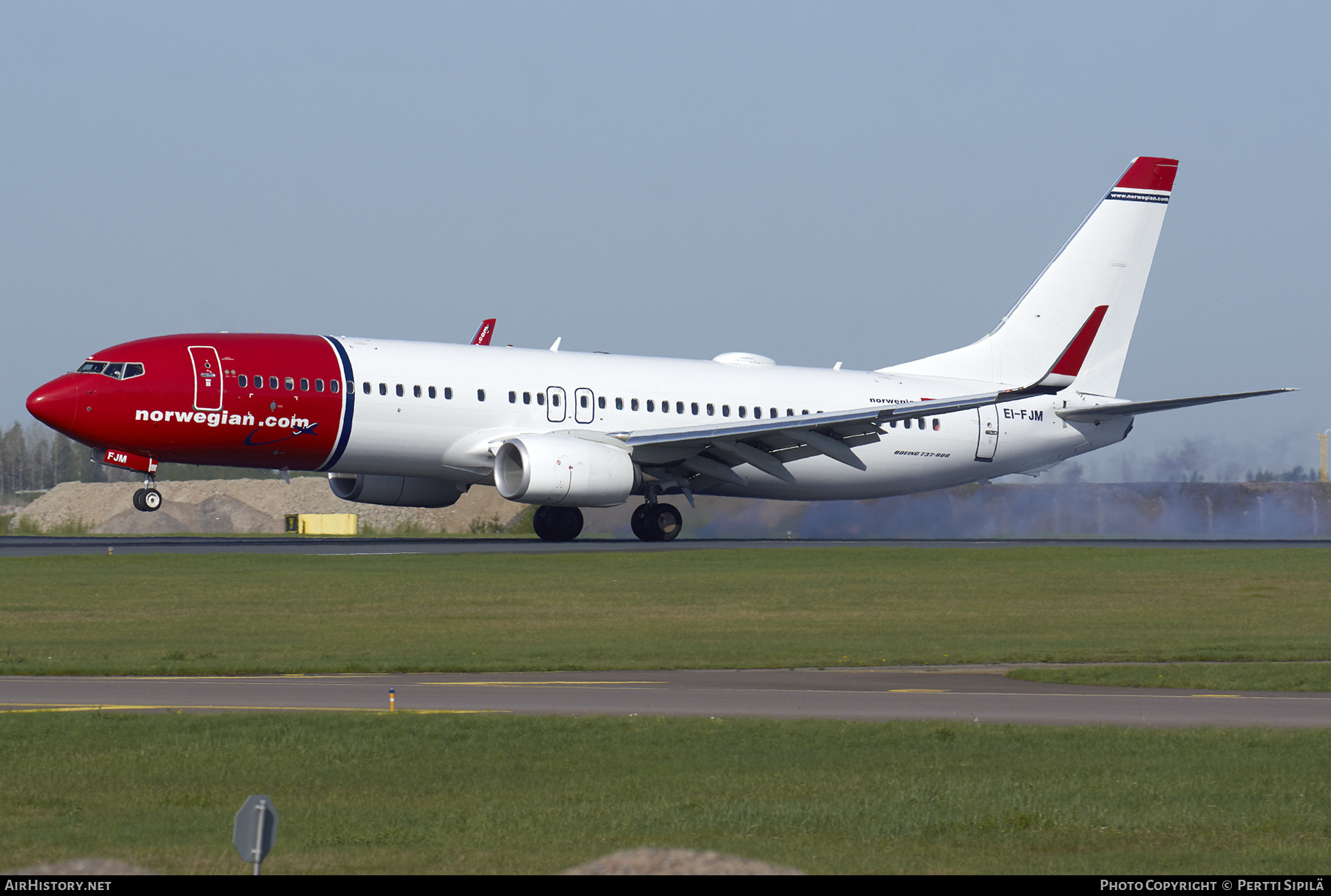 Aircraft Photo of EI-FJM | Boeing 737-8JP | Norwegian | AirHistory.net #310052