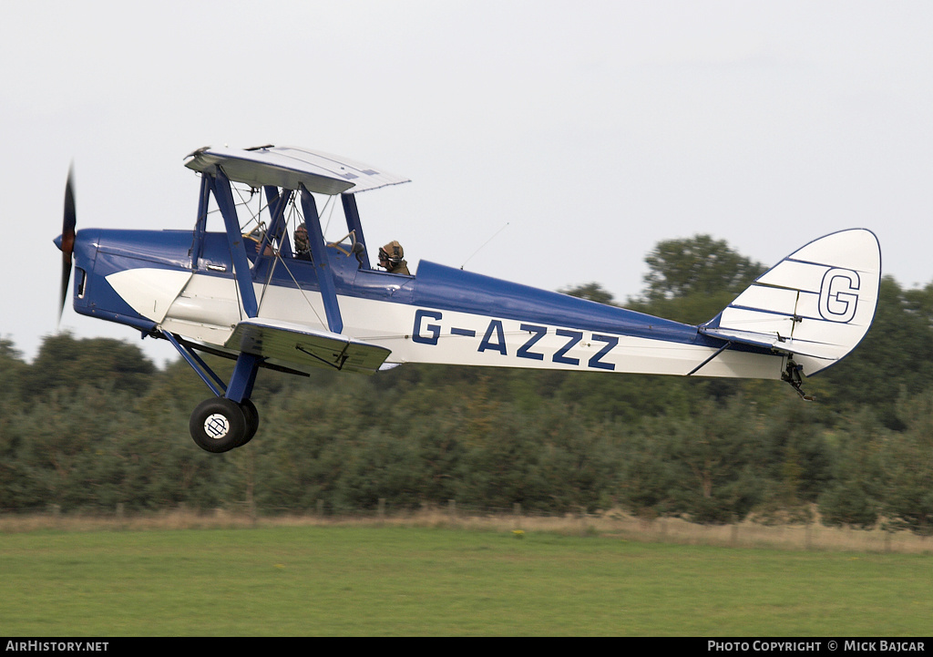 Aircraft Photo of G-AZZZ | De Havilland D.H. 82A Tiger Moth II | AirHistory.net #310054