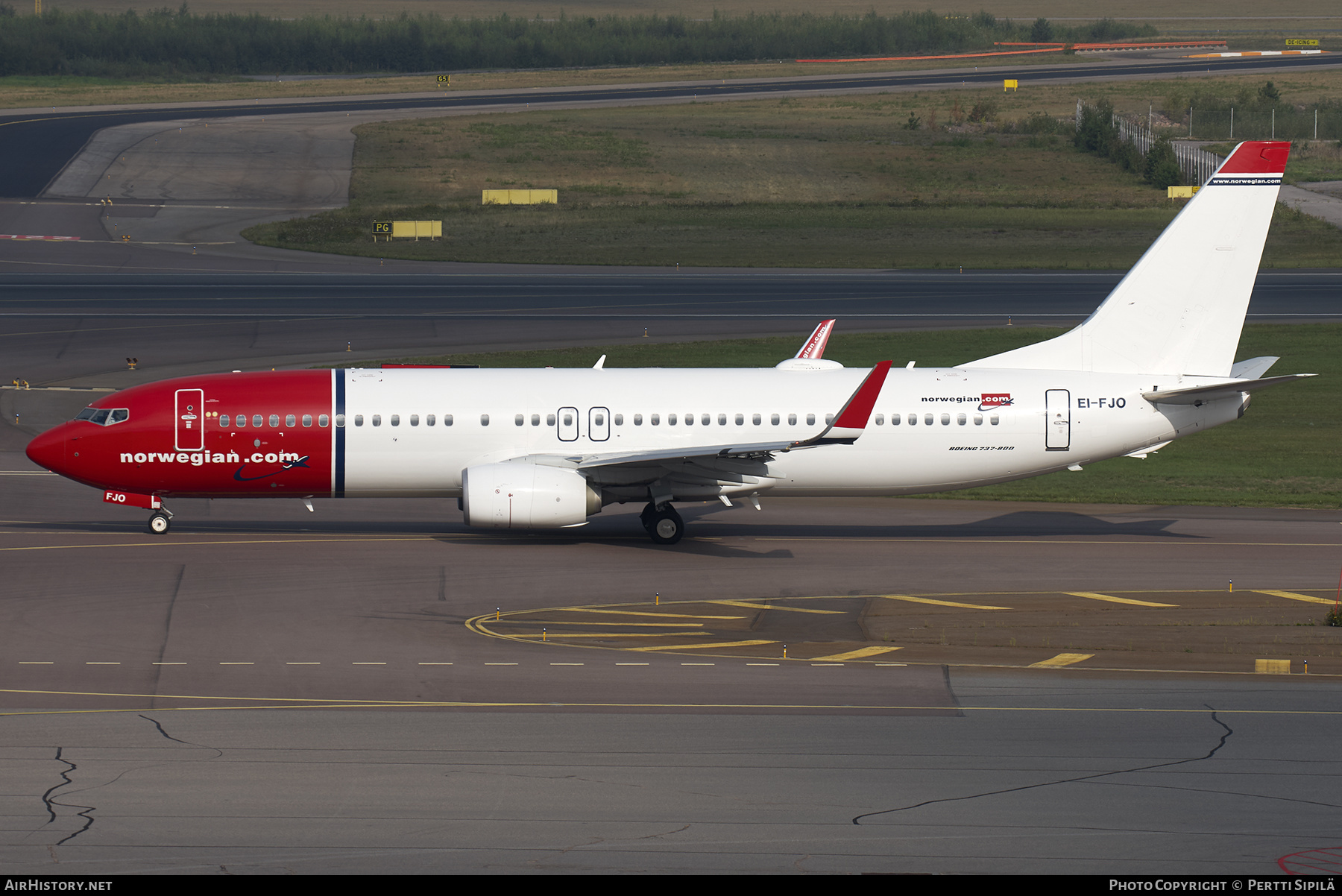 Aircraft Photo of EI-FJO | Boeing 737-8JP | Norwegian | AirHistory.net #310060