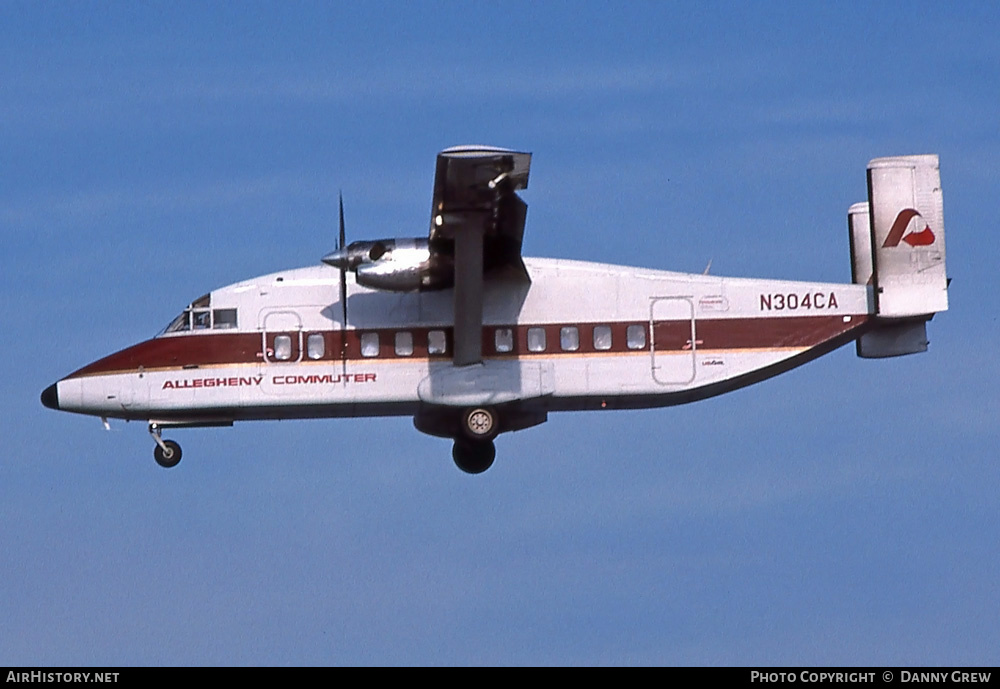 Aircraft Photo of N304CA | Short 330-200 | Allegheny Commuter | AirHistory.net #310062