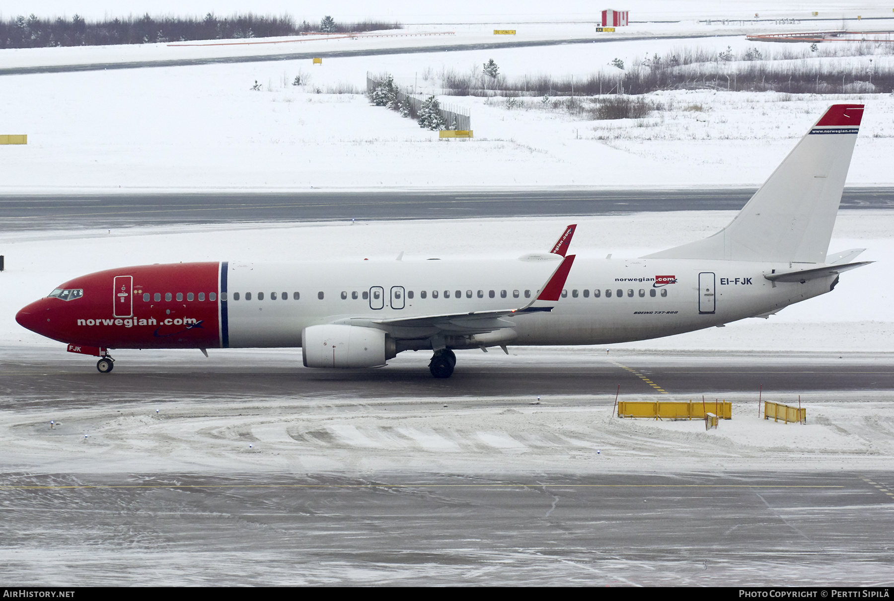 Aircraft Photo of EI-FJK | Boeing 737-8JP | Norwegian | AirHistory.net #310068