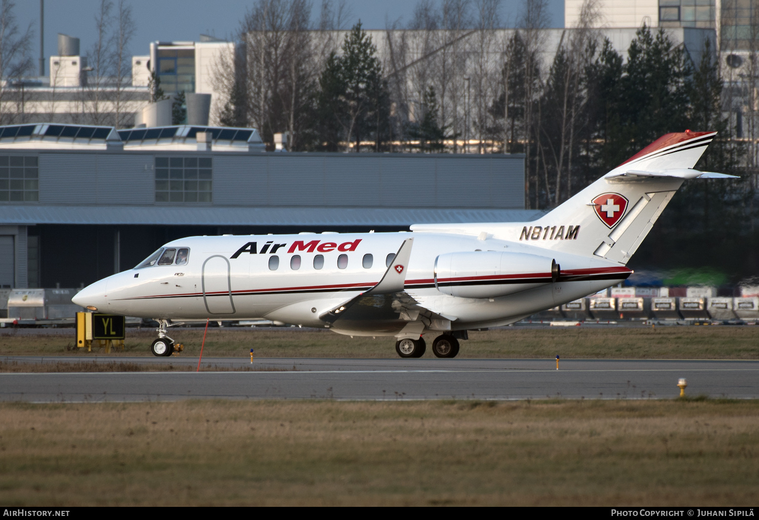 Aircraft Photo of N811AM | British Aerospace BAe-125-800A | Air Med International | AirHistory.net #310086