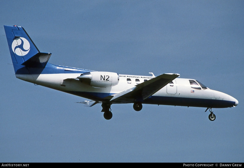 Aircraft Photo of N2 | Cessna 550 Citation II | FAA - Federal Aviation Administration | AirHistory.net #310092