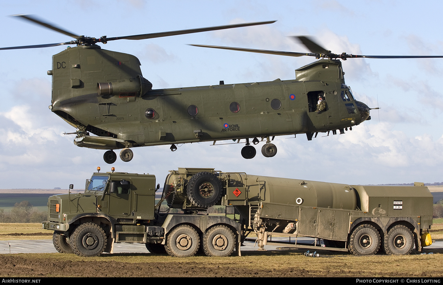 Aircraft Photo of ZD575 | Boeing Chinook HC2 (352) | UK - Air Force | AirHistory.net #310099