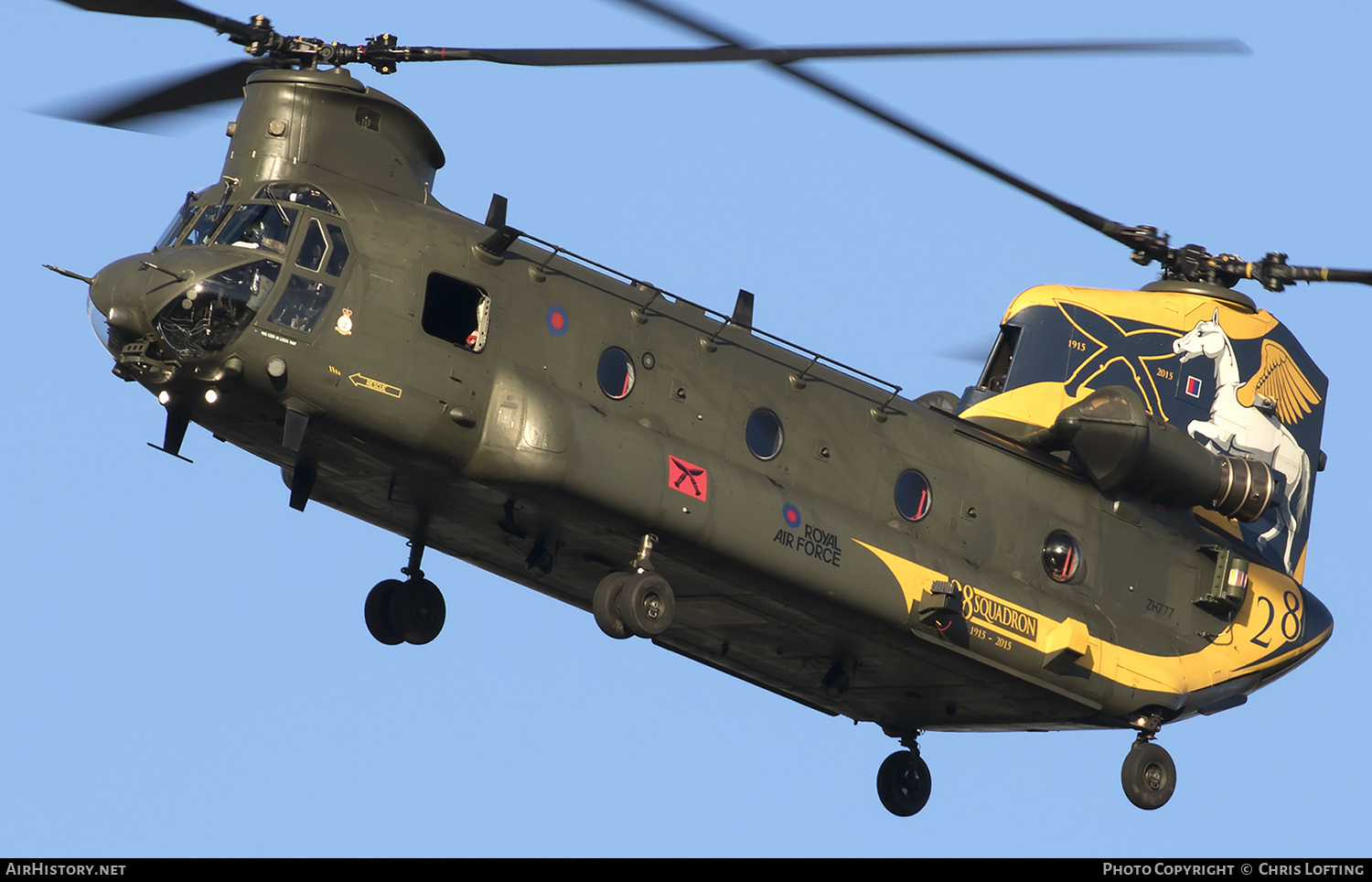 Aircraft Photo of ZH777 | Boeing Chinook HC6A (352) | UK - Air Force | AirHistory.net #310110