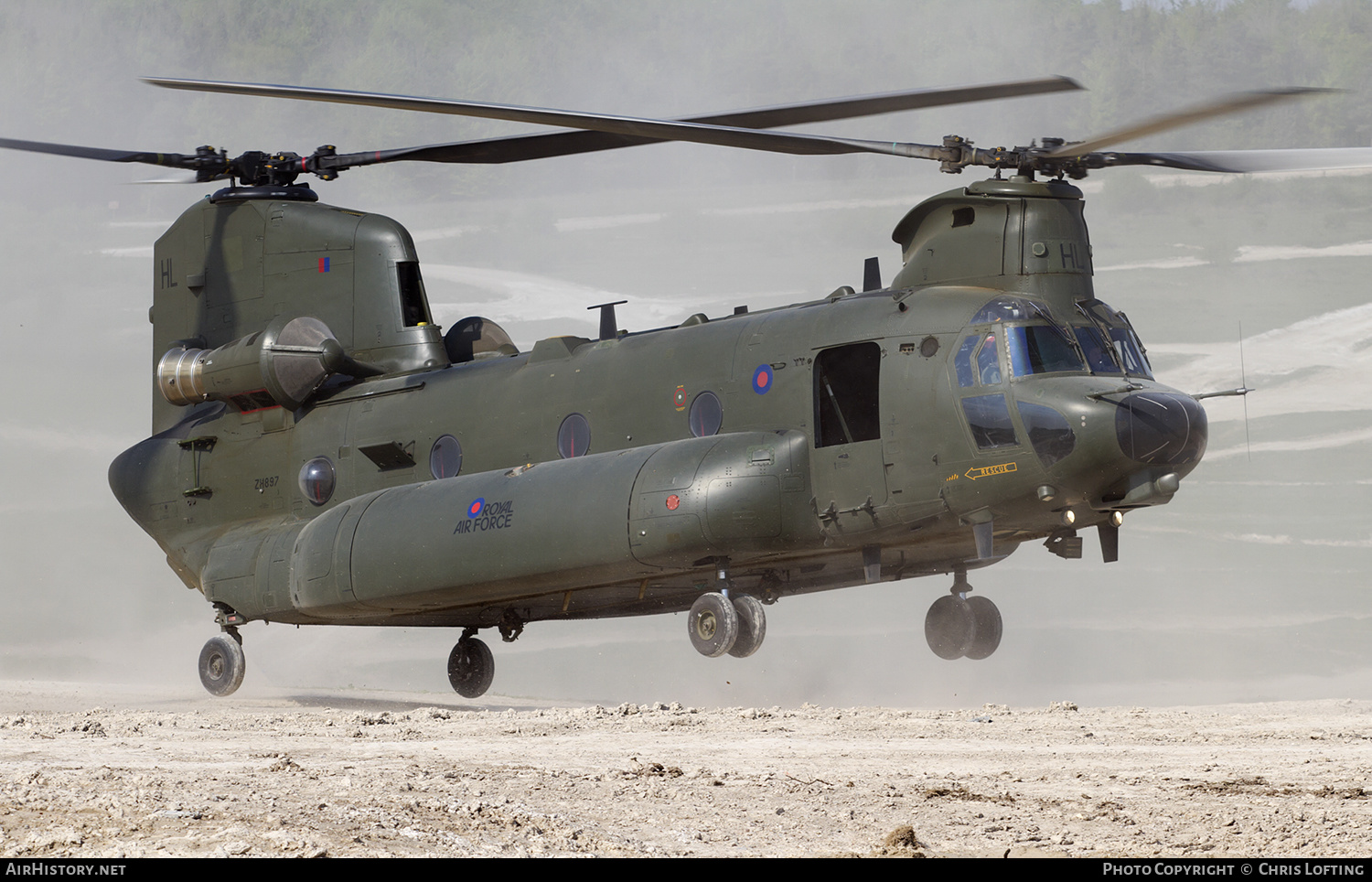 Aircraft Photo of ZH897 | Boeing Chinook HC5 (352) | UK - Air Force | AirHistory.net #310120