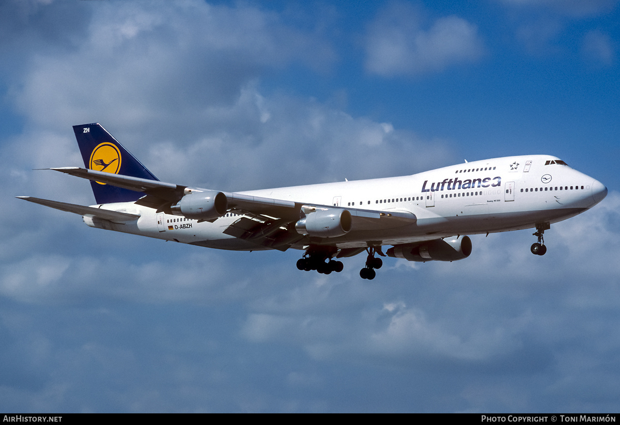Aircraft Photo of D-ABZH | Boeing 747-230B | Lufthansa | AirHistory.net #310124
