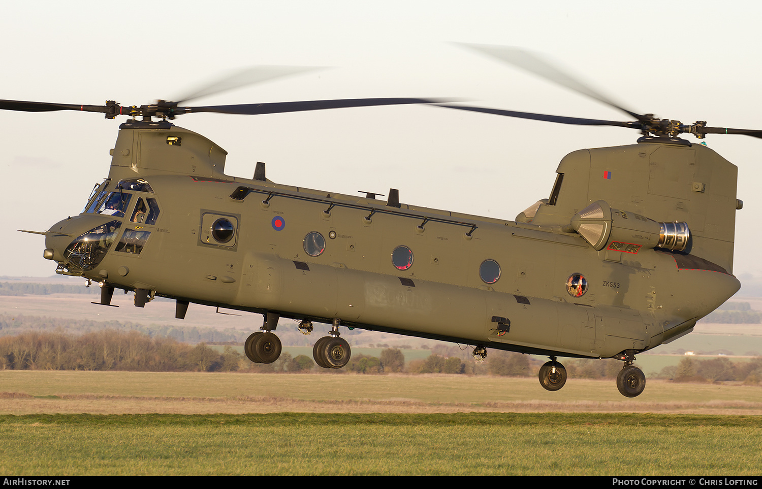 Aircraft Photo of ZK553 | Boeing Chinook HC6 (352) | UK - Air Force | AirHistory.net #310125